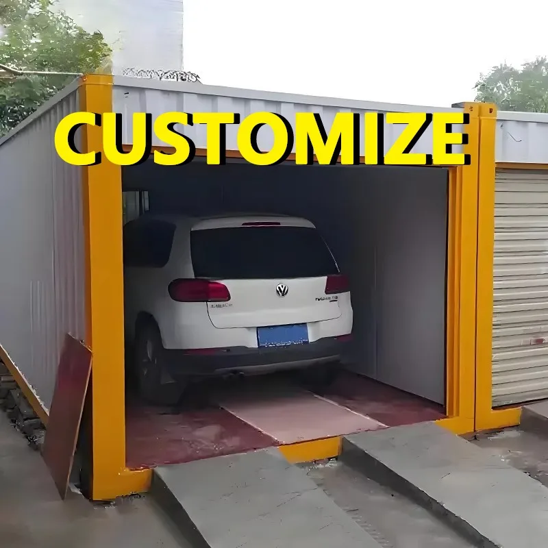 Any Size Custom Steel Structure Prefab Warehouse Container House Mobile Storage Carport Durable Outdoor Storage Building
