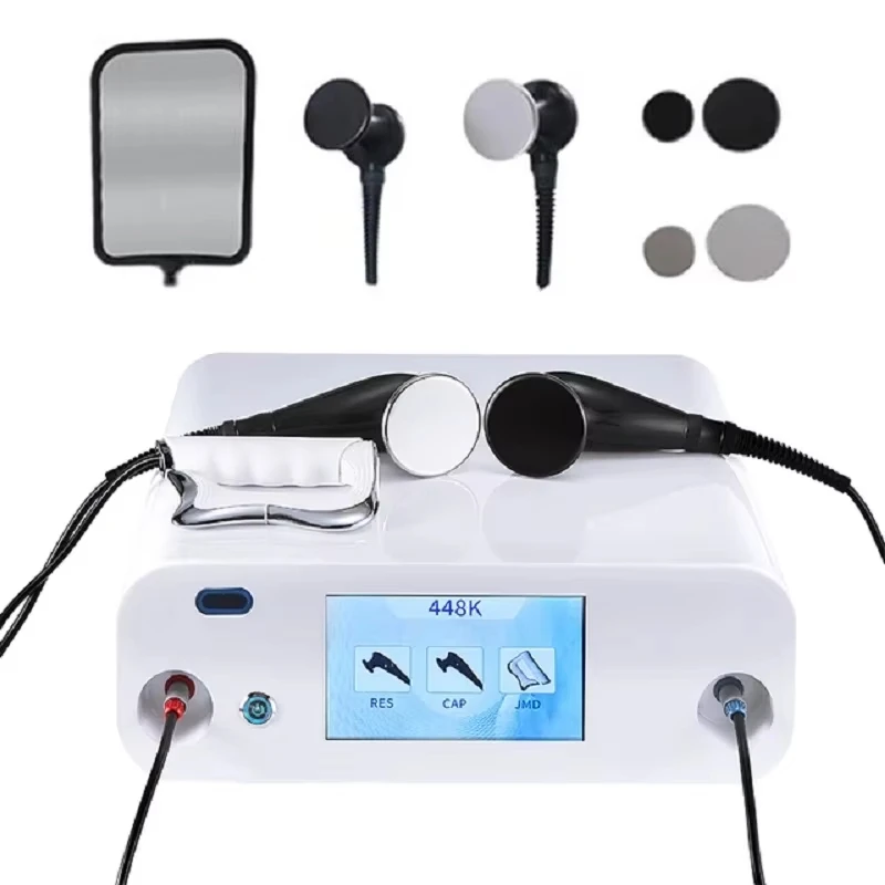 448Khz CET RET Tecar Physical Therapy Machine Portable Rf Monopolar Probe Head High Radio Frequency Diatermia Pro Loss Weight