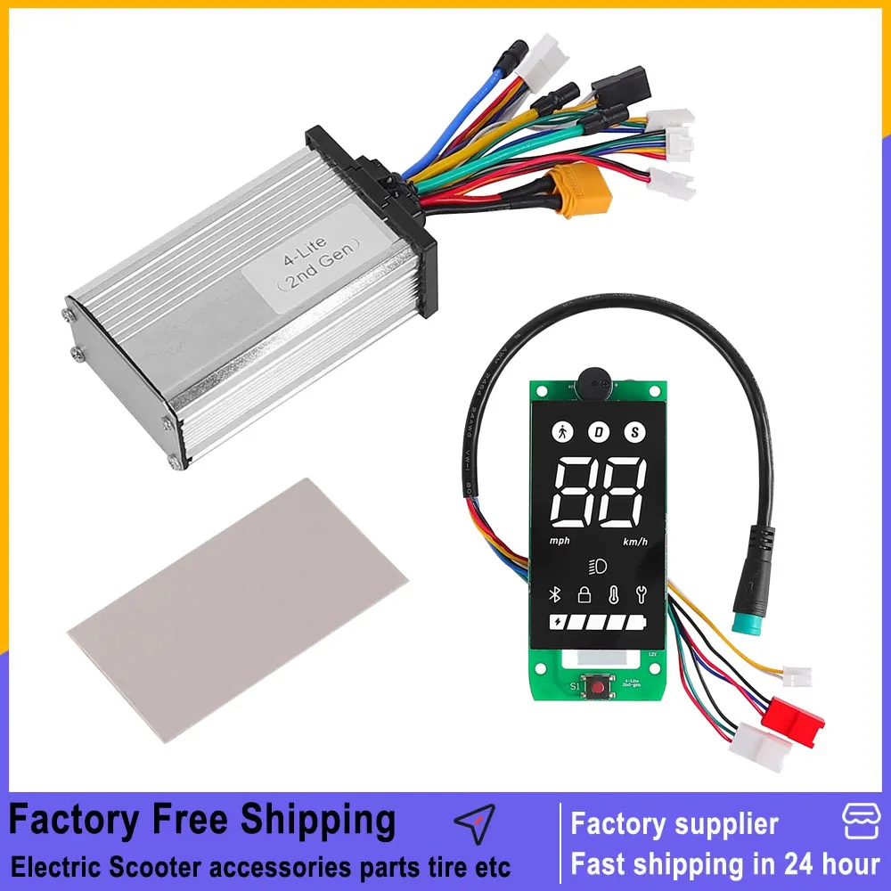 Remplacement de carte de tableau de bord pour Xiaomi 4 Lite (2e génération), pièces de carte de contrôleur de carte mère de Scooter électrique Kickscooter