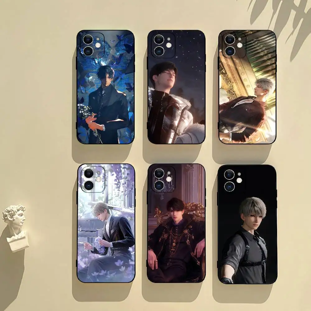 

Y-Zayne Love And G-DeepspaceS Phone Case Black Phone Case For IPhone 17/16/15/13/14 Pro Max/ 11Plus/X/Xr/Xs Max 13mini