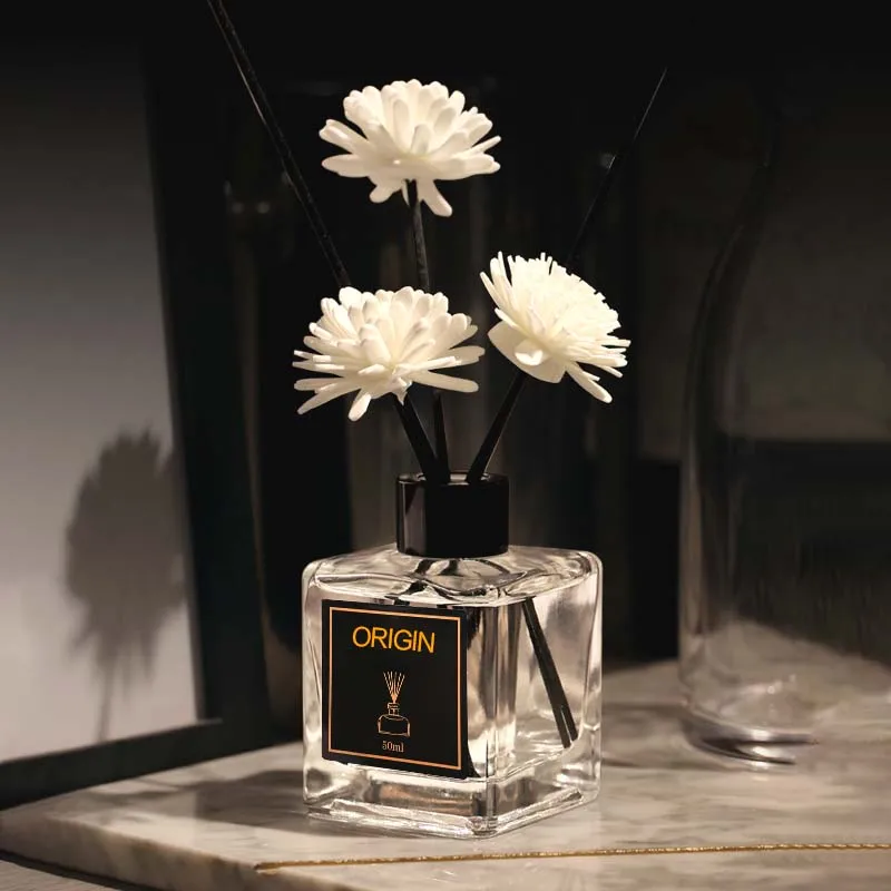 

50ml Reed Diffuser Sets Fragrance Hilton Shangri-La Hotel Rattan Aromatherapy Air Freshener Home Fragrance Perfume Essential Oil