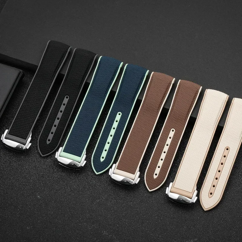 

Ремешок с изогнутым концом 20 мм для Omega X Swatch Joint MoonSwatch Sport, силиконовая резина, складная пряжка, ремешок для часов, аксессуары для часов