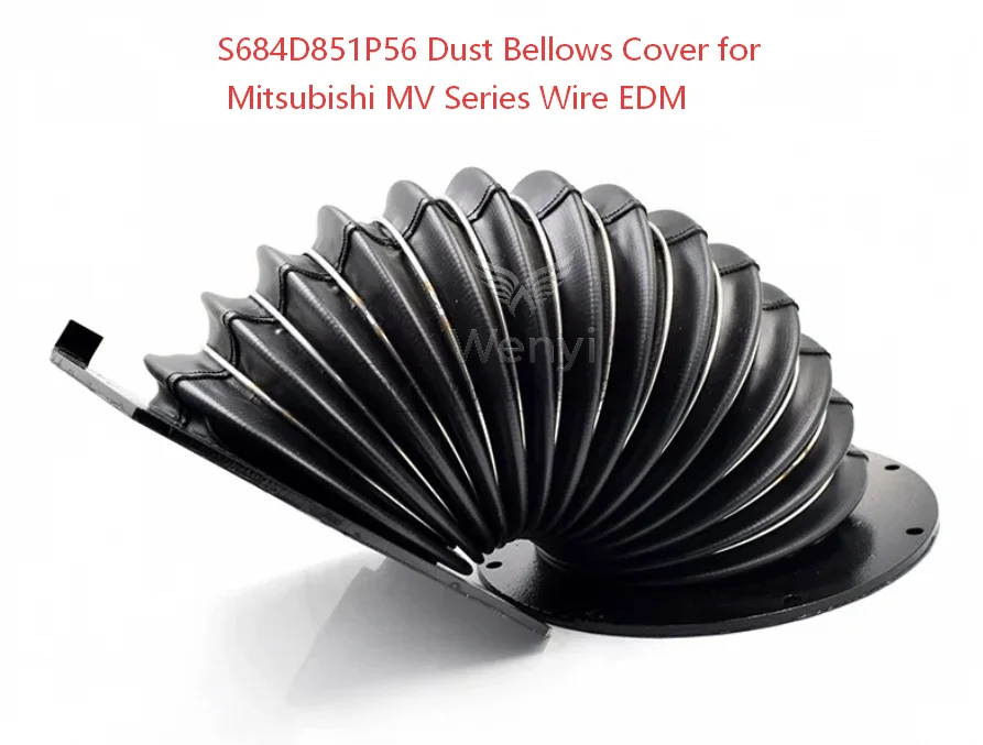 Mitsubishi Wire EDM Bellows Cover M934 Telescopic Protective Sleeve S684D851P71 Dust Cover Compatible with MV1200 FA20S