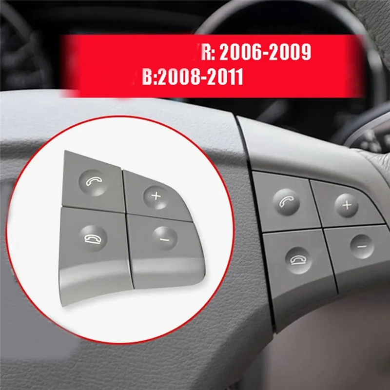 

Car Multifunction Steering Wheel Control Switch Button For Mercedes Benz W164 W245 W251 ML GL B R Class