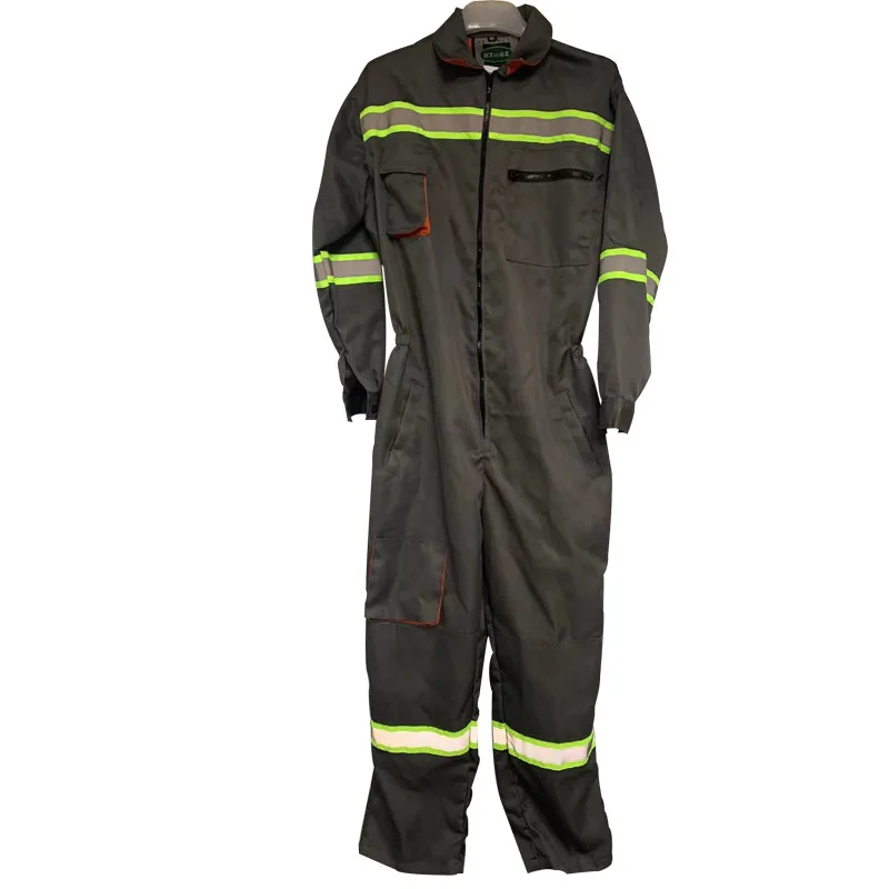 Hi Vis Working Overalls Long Sleeves Multi Pockets Factory Worker Coveralls Work Jumpsuit Welding Suits Workshop Uniforms M-4xl