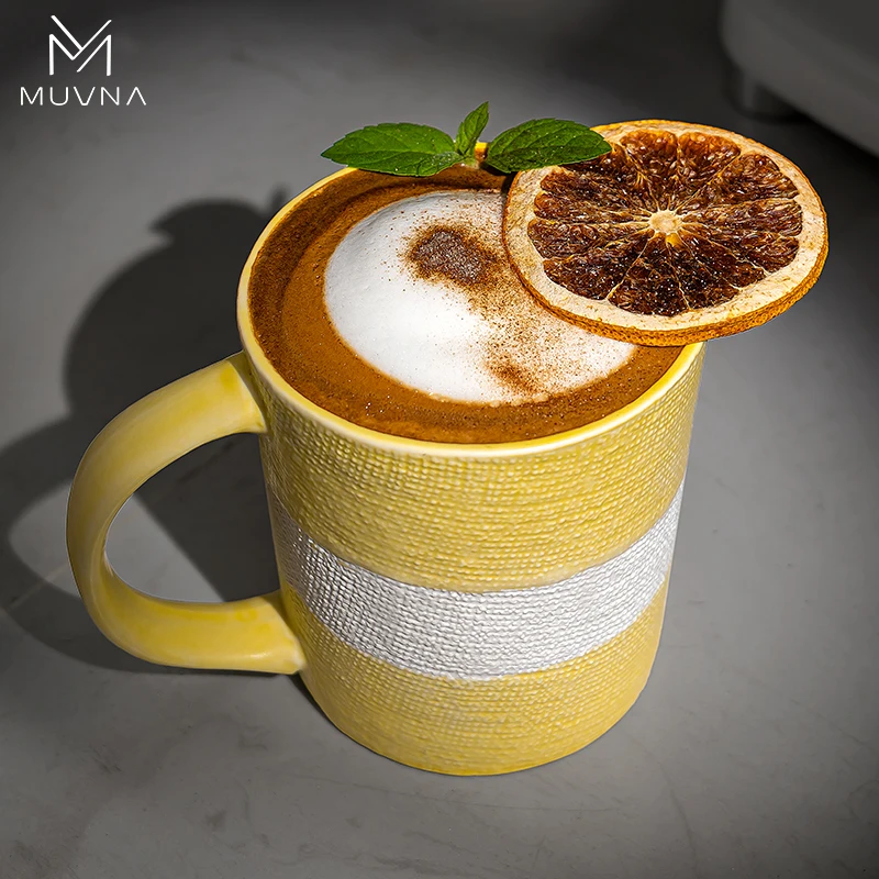 MUVNA Coffee Mugs/A multi-functional cup that is often used/A gift for family/friends/partners/classmates