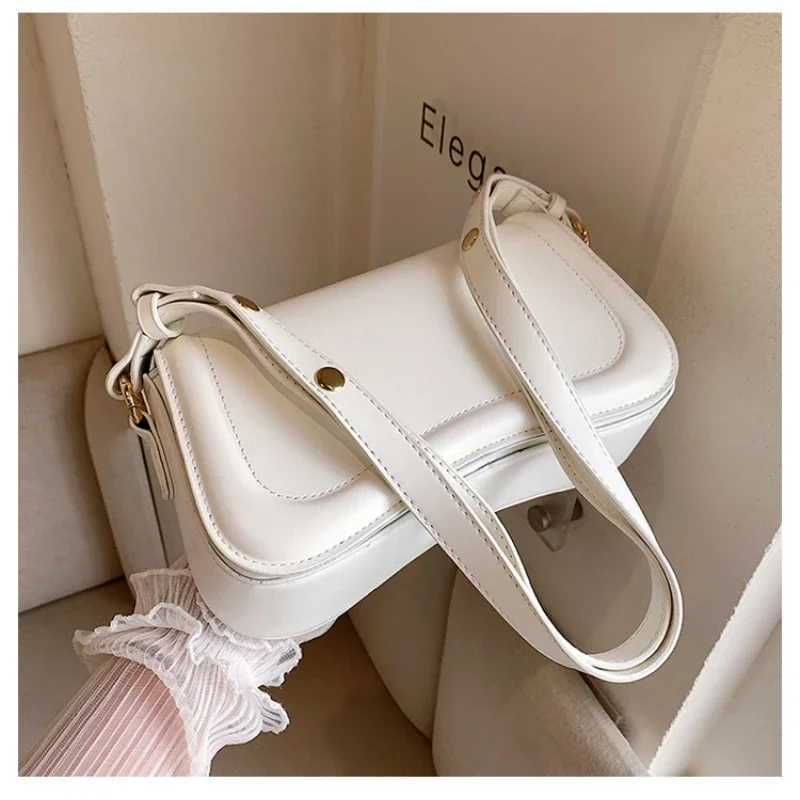 Solid Soft Shoulder Bags Zipper Interior Compartment 2024New Bags for Women Fashion Dumpling Shape Candy Colors Women's Handbags