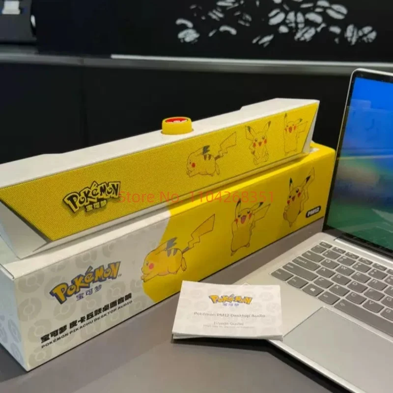 Pokemon Pikachu PM12 Desktop Bluetooth And Wired RGB Gaming Soundbar With Heavy Bass For Home Office PC Desktop Computer Gaming view 4