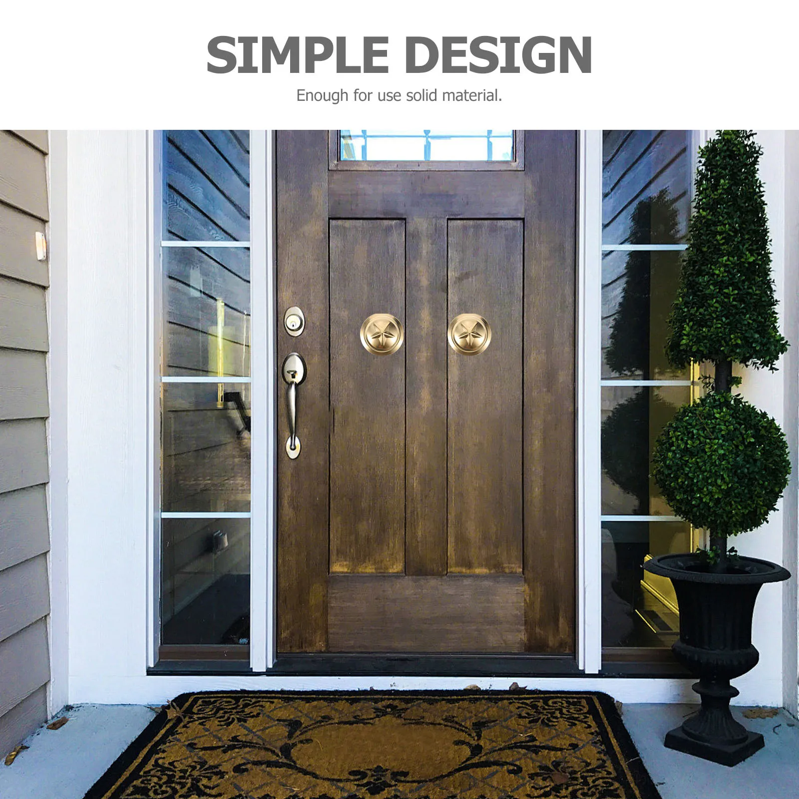 

4pcs Large Upholstery Tacks Door Style Furniture Nails Iron Decorative Tacks For Sofa Chair Wall Map Drum Wine Cabinet