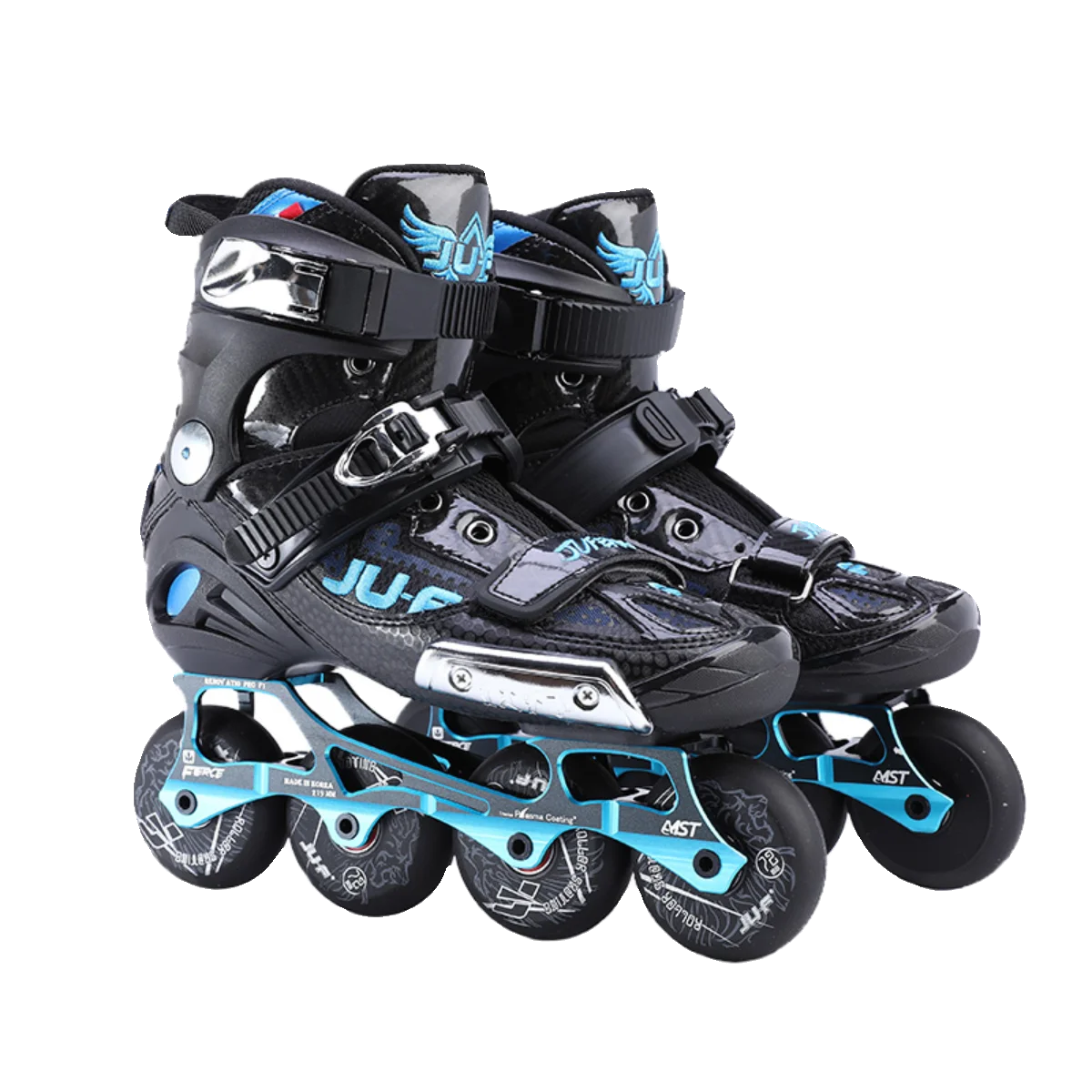 High-End Carbon Fiber Freestyle Inline Skates Advanced Flashing Roller X3 model