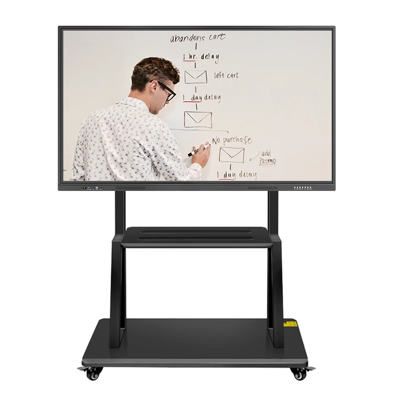 75 inch multimedia teaching all-in-one kindergarten touch screen conference flat panel monitor