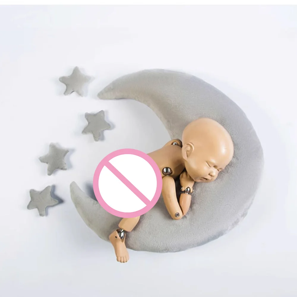 عارضة أزياء واقعية لحديثي الولادة قابلة للتعديل للتصوير الفوتوغرافي المشترك لالتقاط الصور في الاستوديو وعرض الممارسة والدعائم #5