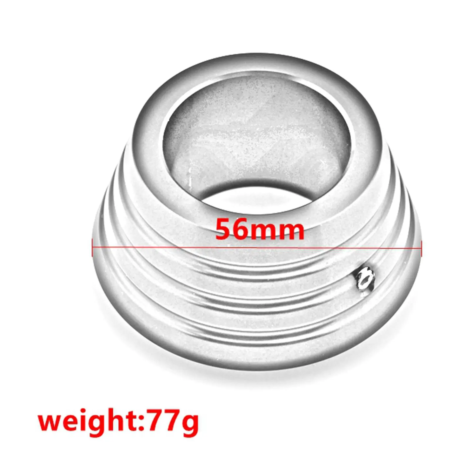 ด้านหน้าขวาล้อHub Spacer BushingสําหรับSportster S 1250 2021-2023 อลูมิเนียมเส้นผ่านศูนย์กลาง 5.6 ซม.ติดตั้งสีดํา