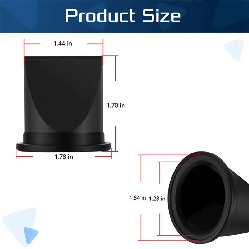 A19F-8 Pack DB Valve 1-1/2Inch Duckbill Valve Kit Replace For Dometic 385310076 For Sealand Vacuum Generators S & T Series
