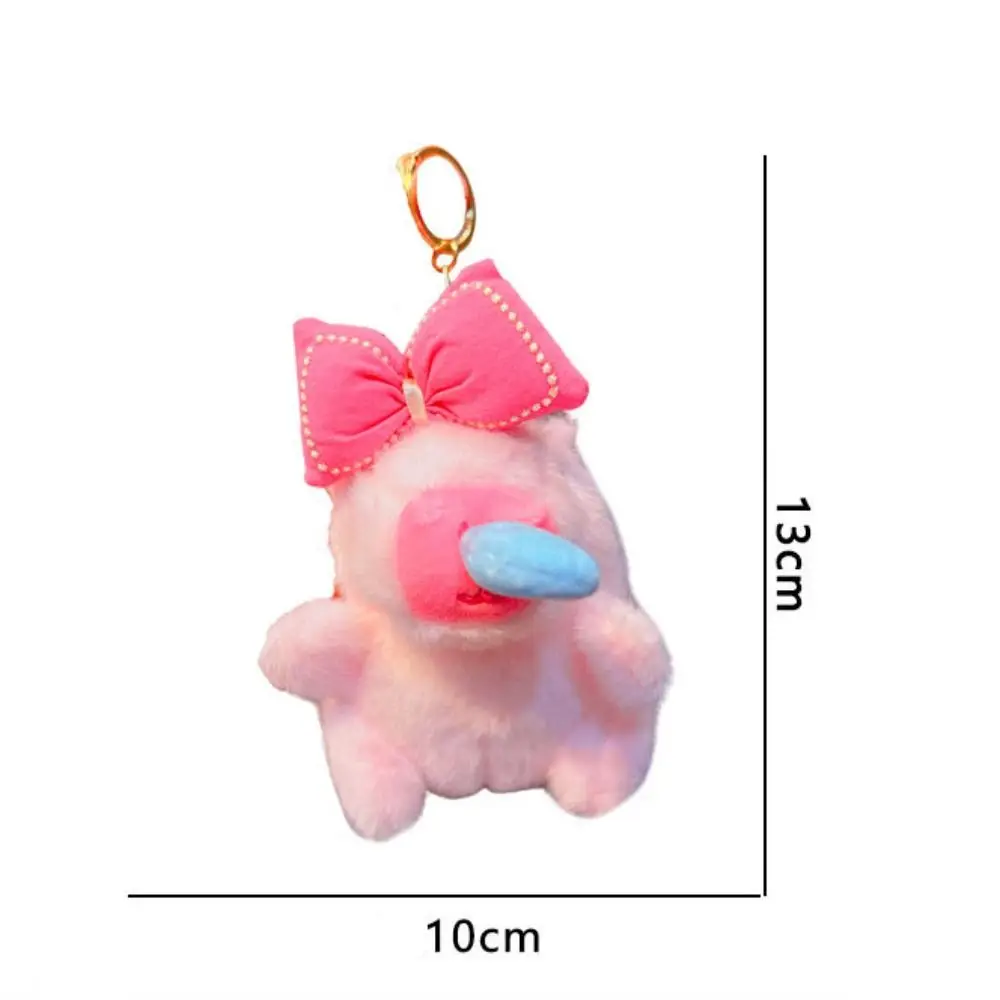 Creative Cartoon Capybara Doll Keychain Plush Doll Cute Plush Key Ring Toy Guinea Pig Capybara Stuffed Doll Men Women