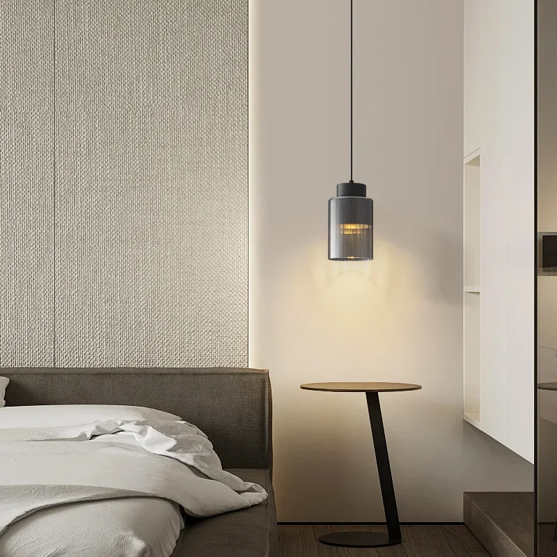 

SANDYHA подвесной светильник из скандинавского стекла E27, светодиодная лампа, креативный светильник для гостиной, спальни, обеденного стола, стильное украшение