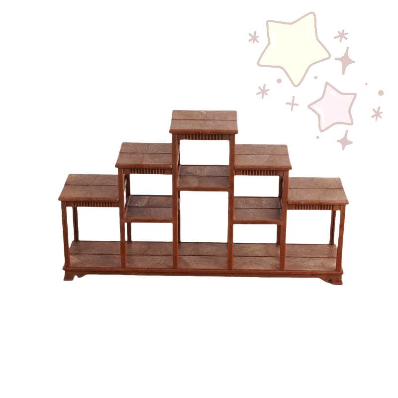 1 قطعة دمية محاكاة Bogu عرض الإطار نموذج لغرفة المعيشة تخزين الرف خزانة عرض DIY بها بنفسك اكسسوارات الديكور