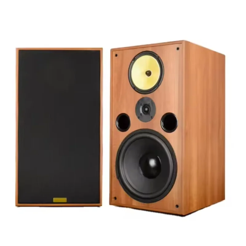 JW-12 HIFI Speaker Bookshelf Speaker Wooden Case Passive None-Battery Lossless