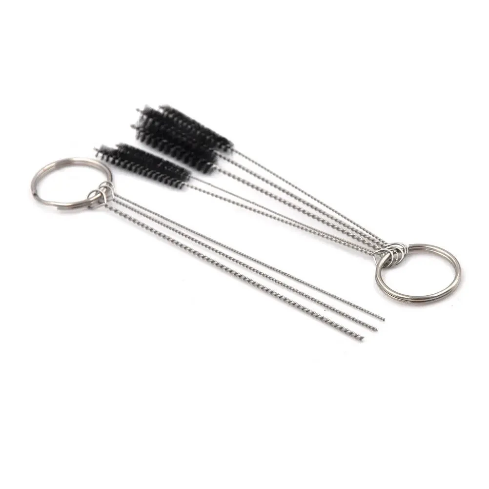 11pcs/set Airbrush Spray Gun Nozzle Cleaning Kit Needle & Brush Set Repair Tool image 2
