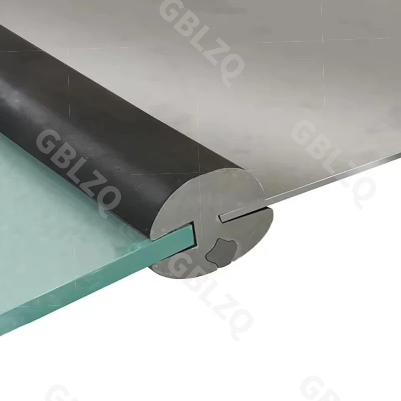 For Rubber Strip For Glass Of  Window  Three-Port Caulking Weatherstrip Agricultural Vehicle Shed Machinery Cabinet