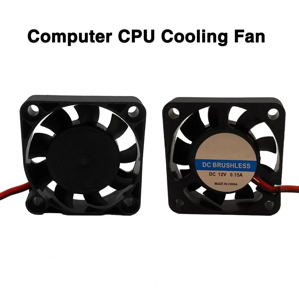 3D Printer Cooling Fan DC 5V/12V/24V Oil Bearing Blower Heat Dissipation Computer CPU Cooler Fan with 2 Pin