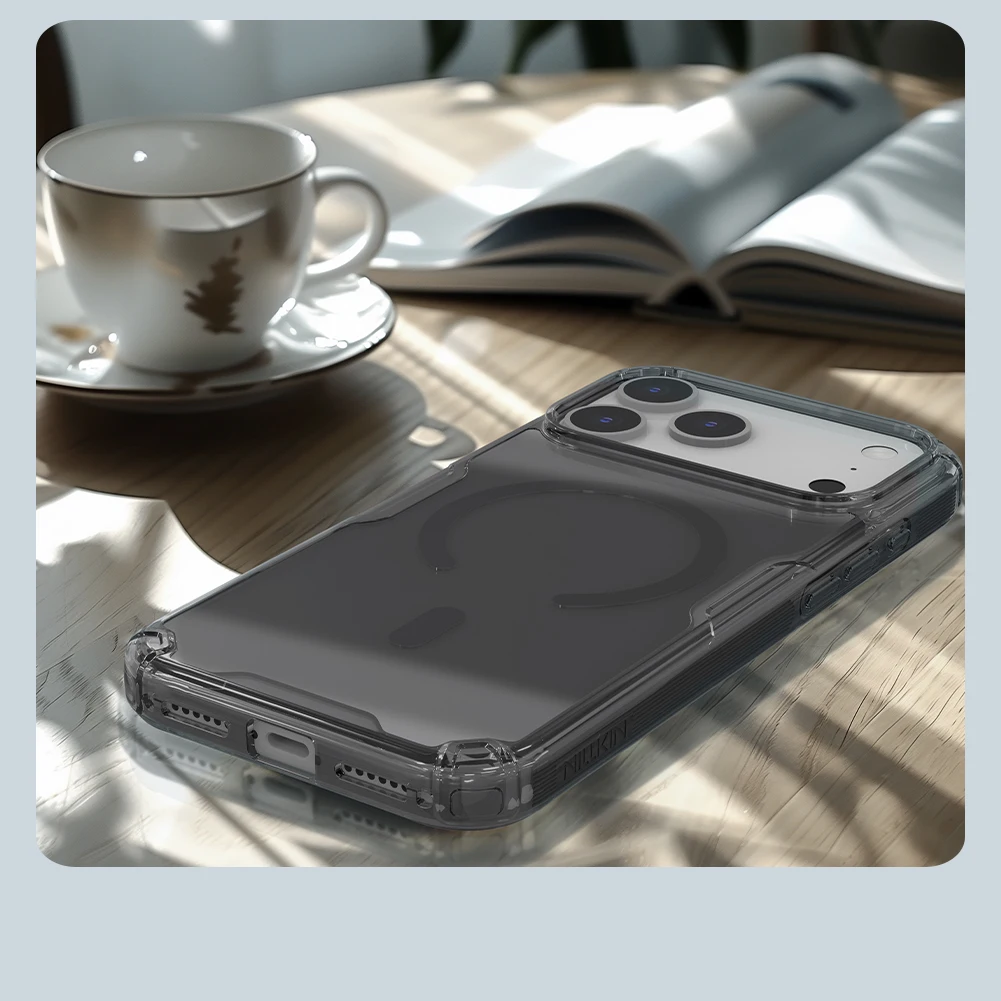 Für iPhone 17 Pro MAX Hülle NILLKIN Nature Pro Magnetische Hülle Für 17 17 Pro Air Passgenaue Hüllen Klare Abdeckung – Detail 8