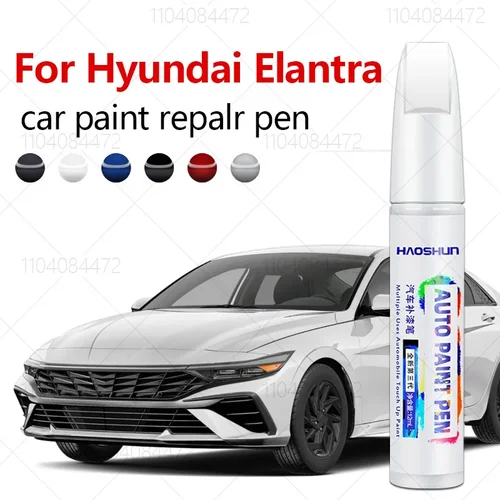 Para Hyundai Elantra 1990-2025 J2 XD HD MD/UD AD CN7 pluma de reparación de pintura removedor de arañazos DIY accesorios para automóviles negro blanco