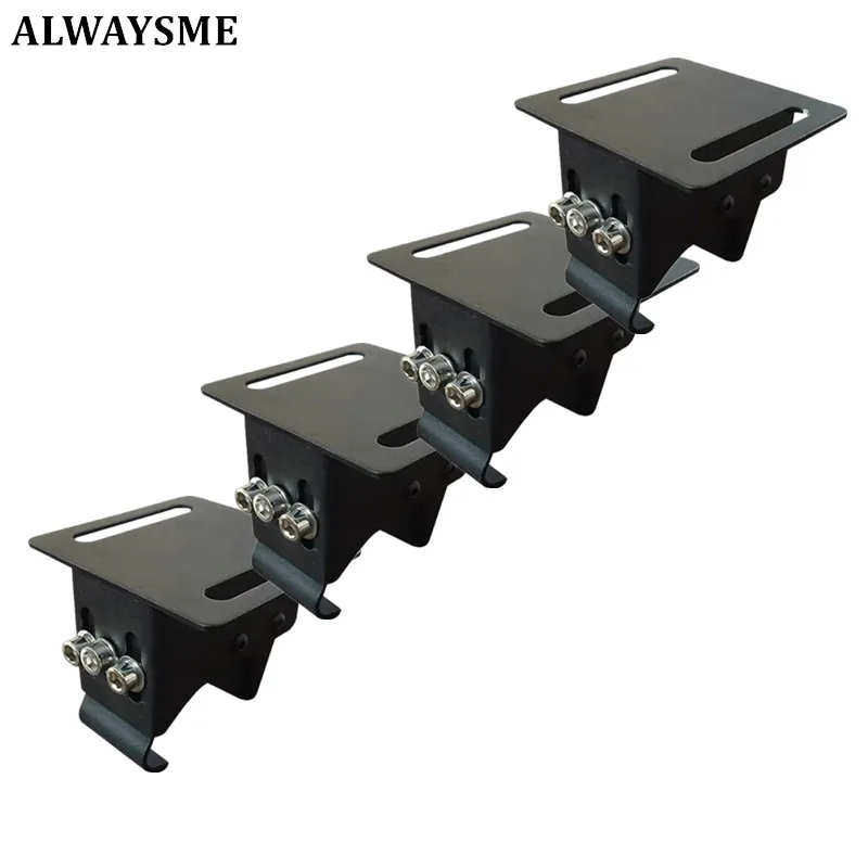 ALWAYSME 4PCS/Set Car Roof Fixed Clips Car For No Gap Car Roof Rack Cargo Basket Carriers