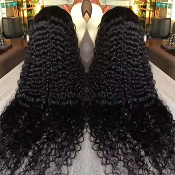 42 Inch Deep Wave Lace Wig 1