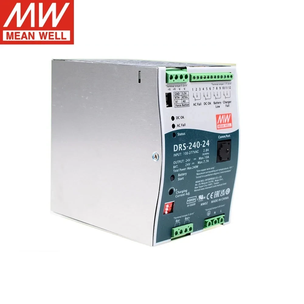 

MEAN WELL Switching supply DRS-240 Series DRS-240-12 DRS-240-24 DRS-240-36 DRS-240-48 All-In-One Intelligent Security Power