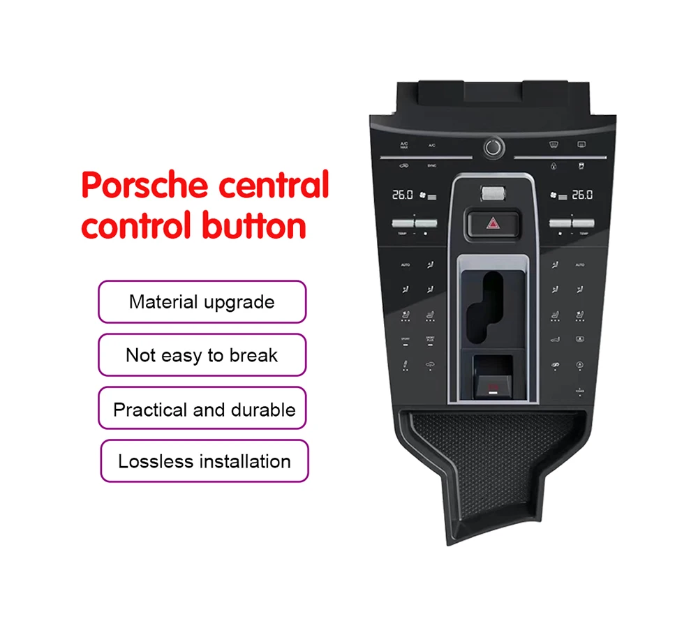 Selim de carro digital de toque completo para porsche macan 2014-2021 lcd painel de tela do console central do carro atualizações interiores controle central