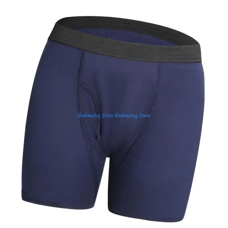 573B Men Incontinence Underwear Leak Proof Underwear Urinary Incontinence Short