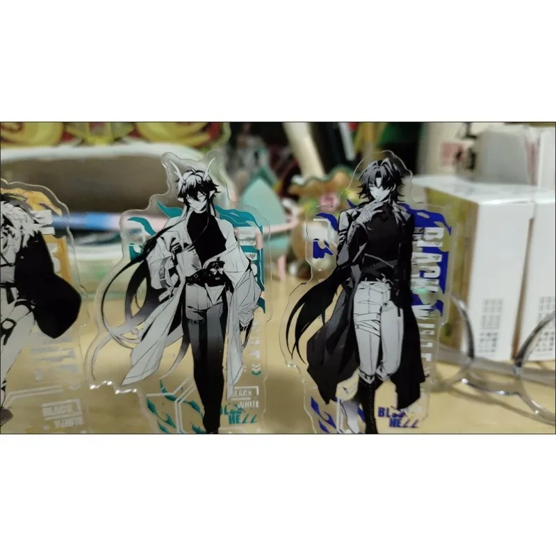 2025 هونكاي ستار السكك الحديدية الطرفية أسود أبيض أكريليك حامل افينتورين جينغ يوان بليد دان هنغ · إمبيبيتور لونا نموذج لوحة المشجعين #4