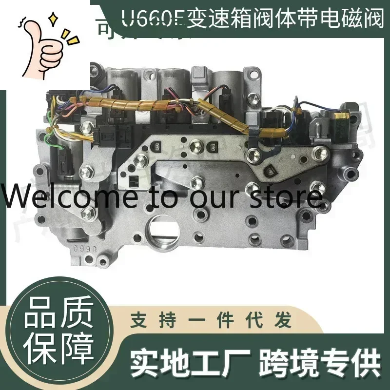 2026 U660E Transmission Body With Solenoid Valve For Camry RX350 3.5L V6