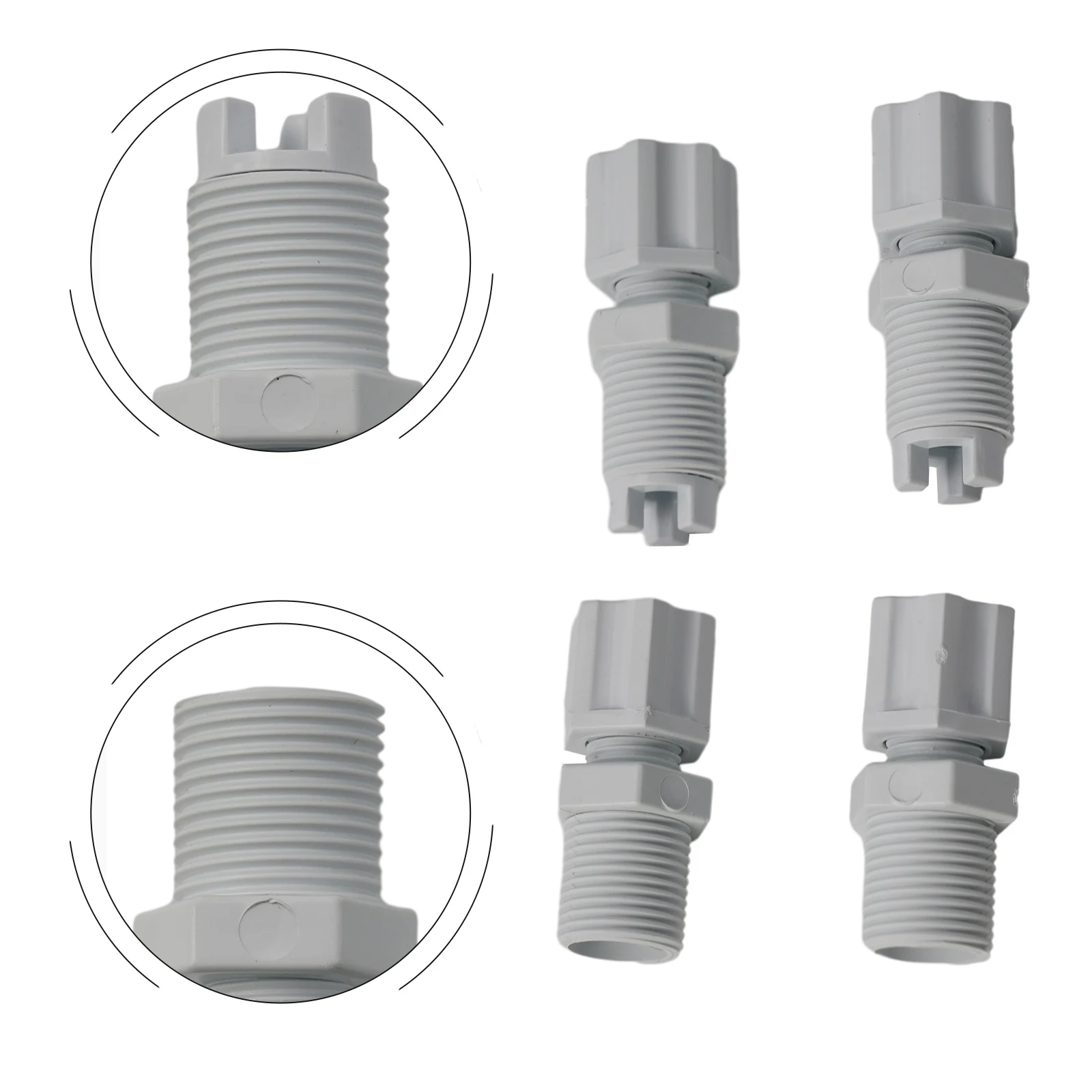 

Chlorinator Check Valve & Inlet Fitting Adapter Assembly for Hayward CL200 & CL220, CLX220EA Model, 2 Compression Nuts Provided