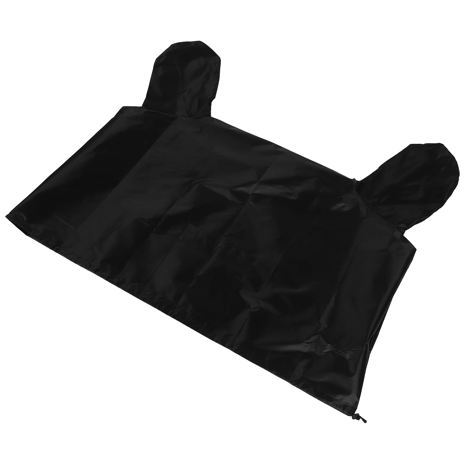 

Motorcycle Front Cover Handlebar Protector Sun Shade Waterproof Black Windscreen Guard for Small Bikes Electric Scooters