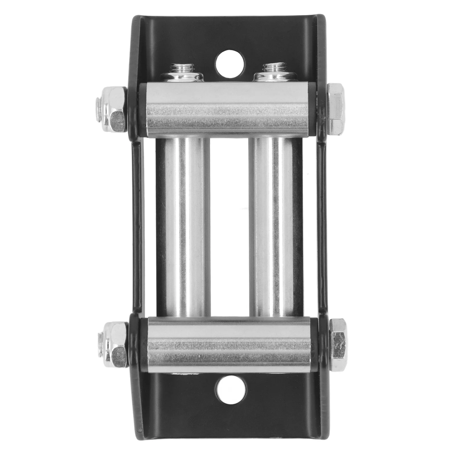 Winch Roller Fairlead Cable Guide 4 Way High Strength Roller Steel Fairlead 4500LB Roller Cable Guide