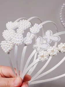 Bandeaux pour filles ornés de 5 pièces Bandeaux à cheveux pour filles Coiffure pour enfants Accessoires pour cheveux ensemble parfait pour filles 10 meilleurs accessoires flower power en vente - No 9