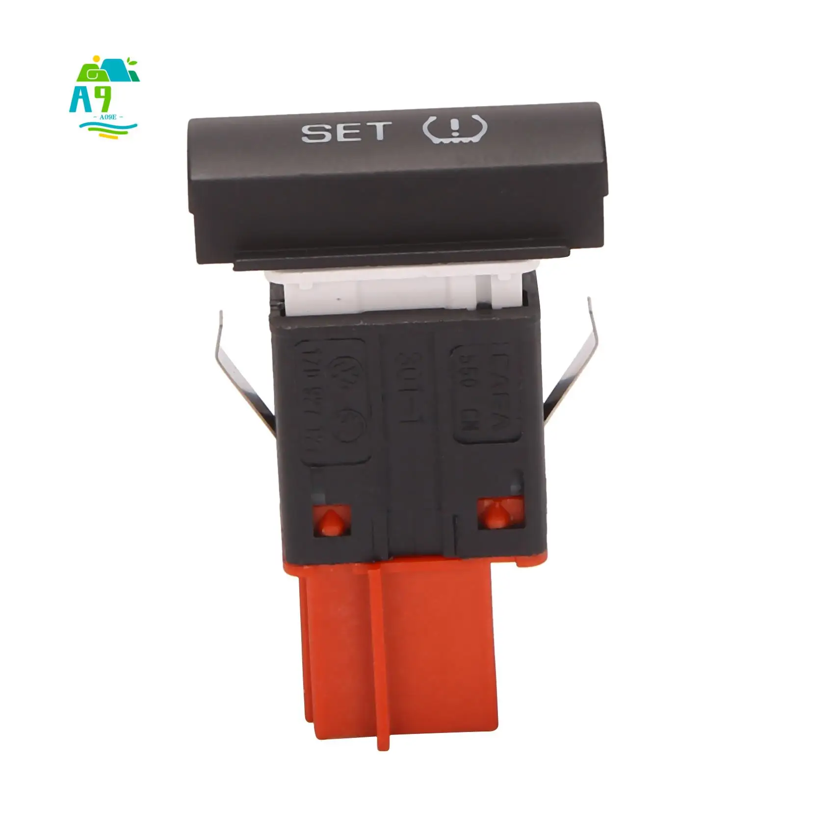 A09E-Car TPMS bouton de commutation d'avertissement de pression des pneus avec jeu de harnais pour Skoda Octavia 1ZD 927 127 1ZD927127