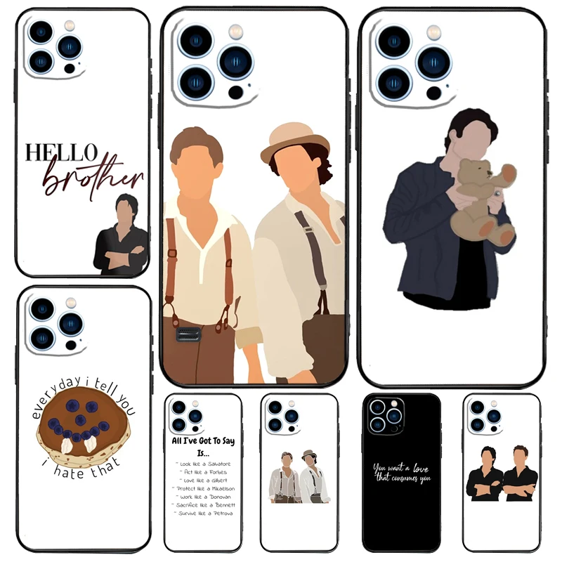 Damon and Stefan Vampire Diaries Case For Samsung Galaxy A54 A34 A14 A56 A36 A16 A06 A13 A53 A12 A22 A32 A52 A35 A17 A15 A55