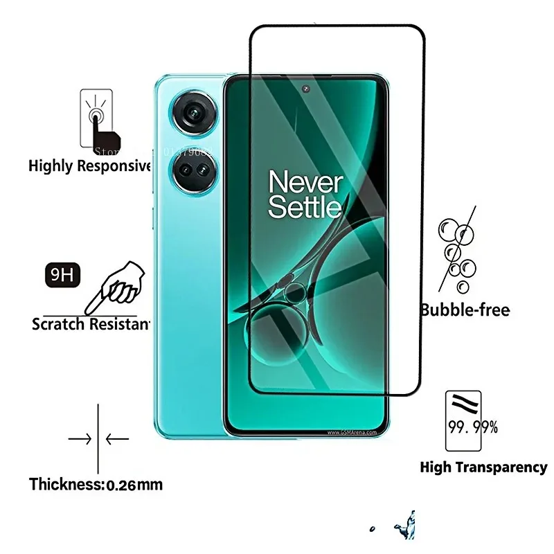 OnePlus Nord CE 3 için 4 adet temperli cam 2 Lite 5G CE3Lite CE3 3Lite N300 N200 N100 ekran koruma koruyucu kapak filmi