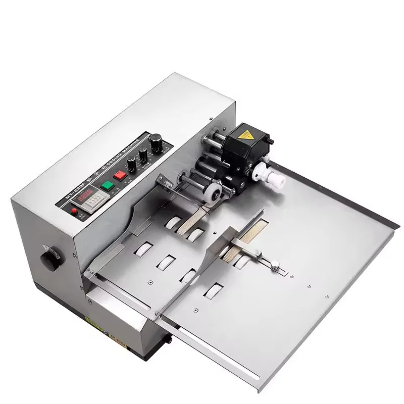

Factory SY-MY380F/W Semi Automatic Paper Bag Stainless Steel Solid-ink Batch Number Standard Coding Machine
