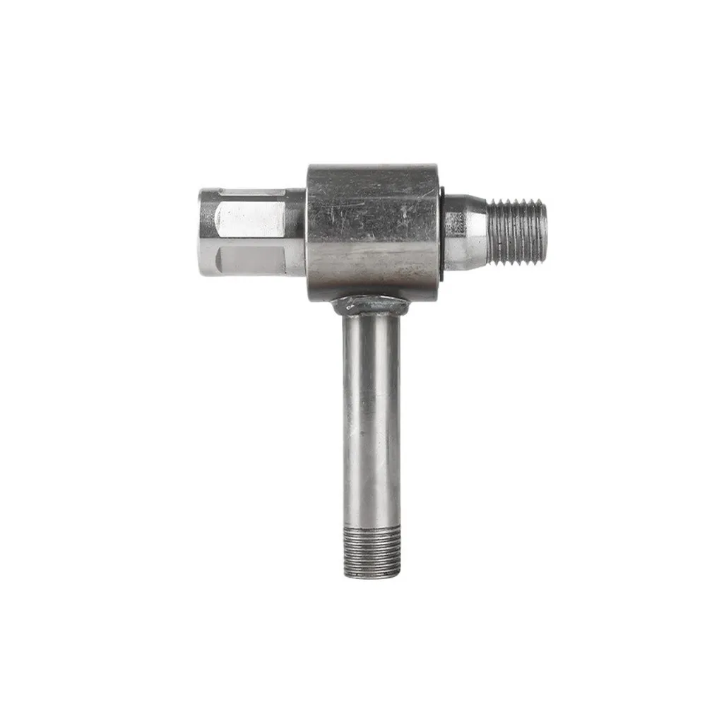 Silver 22mm Metal Water Injector Swivel For Drilling Machine Rig Cooling System High Volume Flow Drill Bit Attachment Tool Part