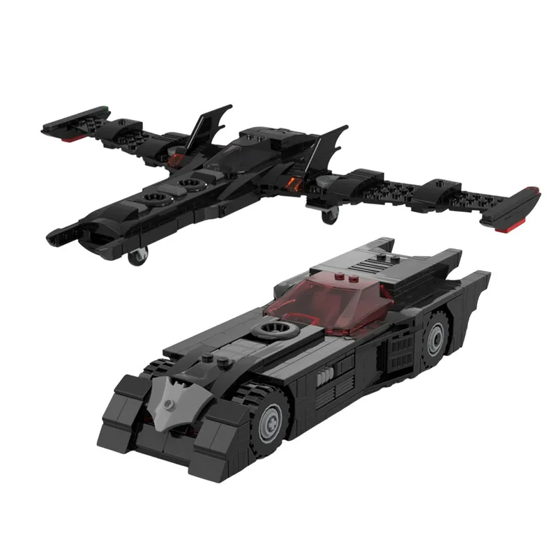 

Superhero Movie Series Vehicle MOC Building Blocks Classic Car Model Assembly Bricks Kit Gift Toy