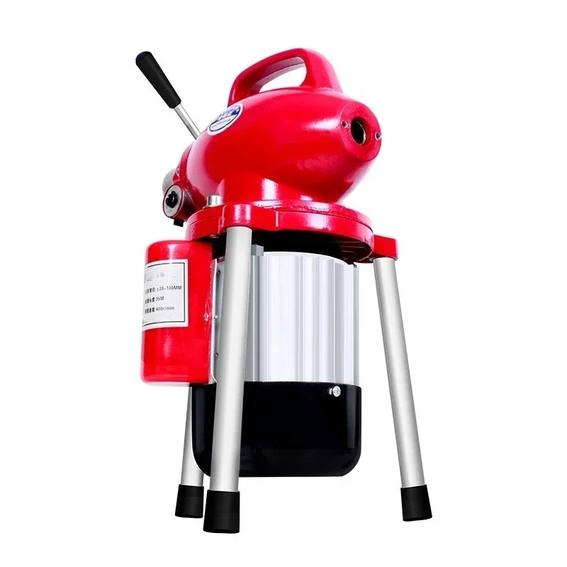 New 110V Cleaning Sewer Toilet Floor Drain Blockage Artifact High-power Export-type Electric Pipe Dredge