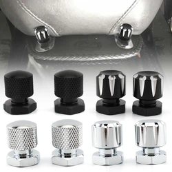 for Harley Road King/Road Glide/Softai/Fat Boy 99-UP black/Chrome Solo Mounting Nuts Bolts