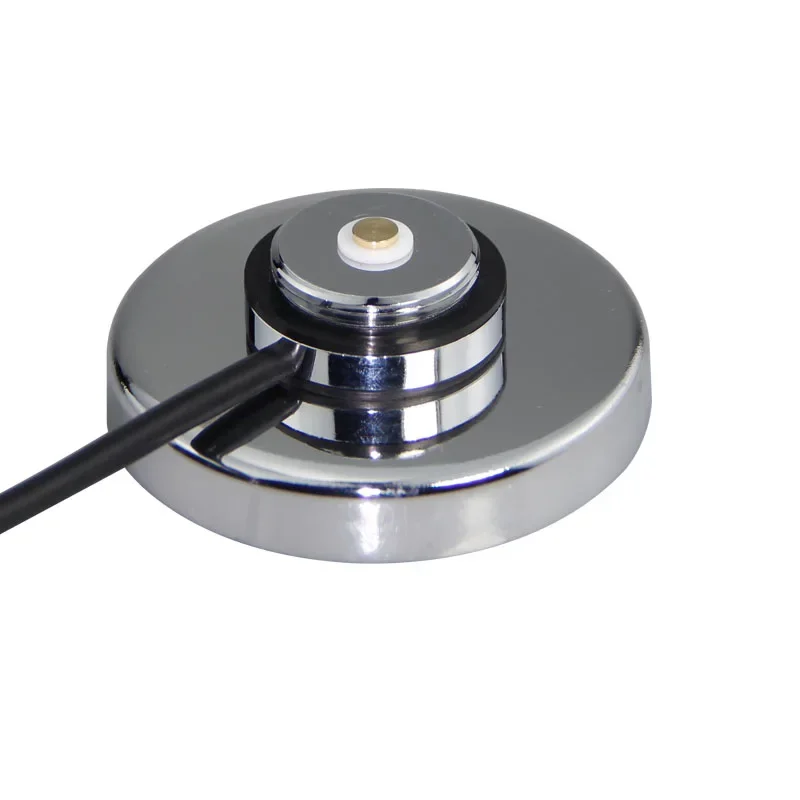 NB-90 Silvery 9CM NMO Mount Magnetic Base With 5M PL-259 RG-58 Coaxial Cable For QYT TYT Car Mobile Radio Antenna Mount Accessor