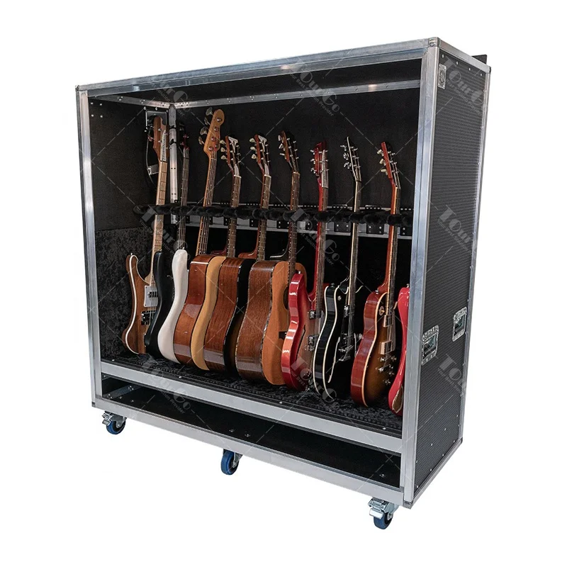 

Aluminum Flight Road Case Guitar Bass Instrument Vaults Case for Sale