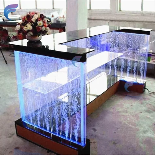 RGB LED 라이트 아크릴 버블 테이블 바 카운터, 홈 바 가구용, 맞춤형 디자인