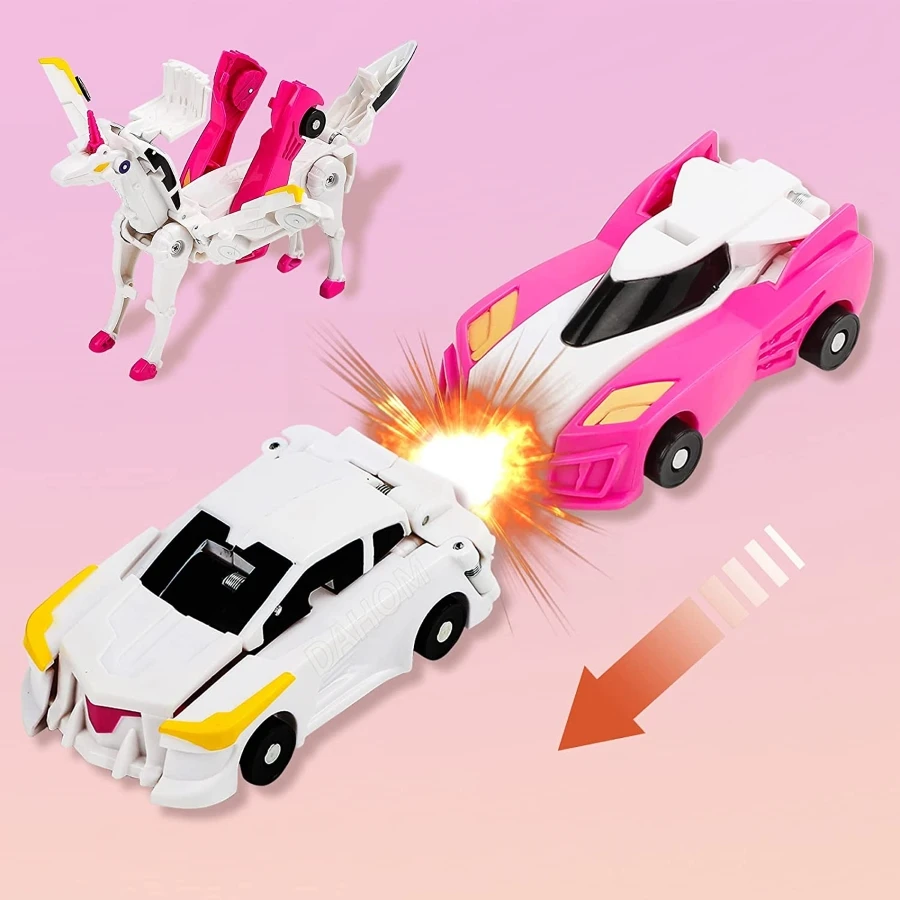 Hello Carbot Unicorn Mirinae Prime Unity Series Transforming Action Figure Robot Vehicle Car Toy Home Ornament Gifts